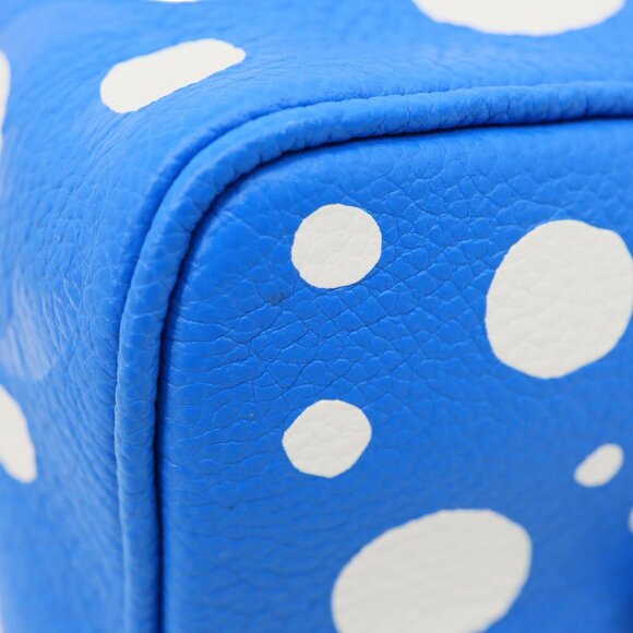 Louis Vuitton x Yayoi Kusama Speedy 20 Bandouliere Crossbody Bag Blue - Picture 11 of 14